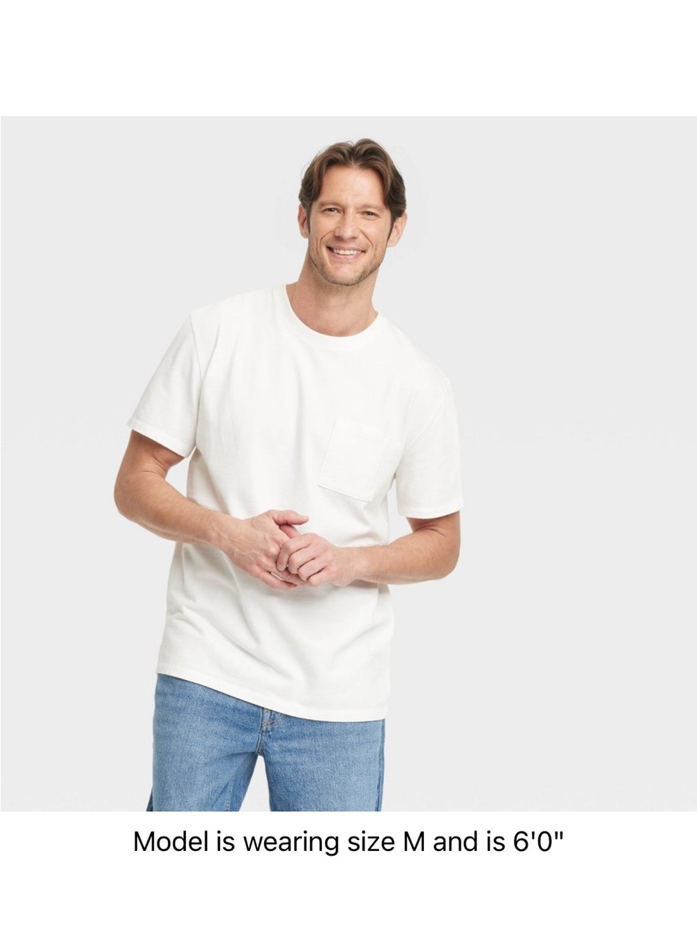 Men's Classic Pocket T-Shirt - White